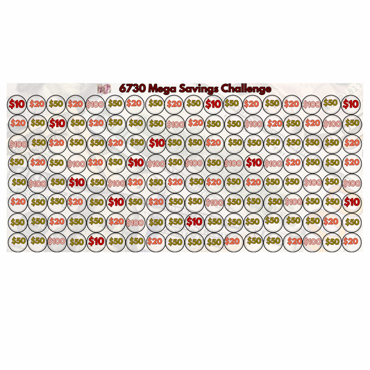 6730 Mega Saving Challenge