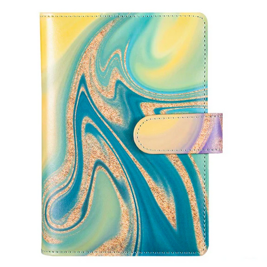 The Rich Girl Lifestyle Rose Green Cash Binder