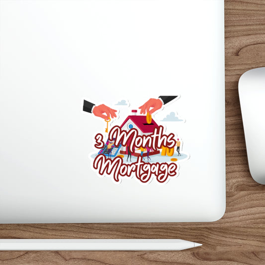 3 months Mortgage Sticker